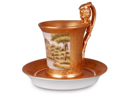 Цена: Чайный набор "Усадьба" 2 предмета чашка 300мл