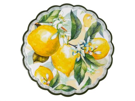 Цена: Досточка разделочная "Лимон" 18 см