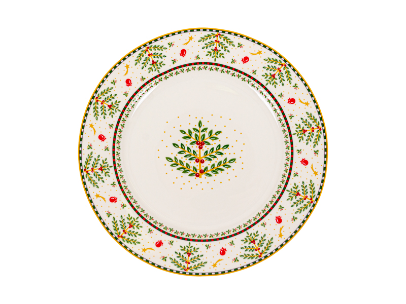 Набор тарелок "Рождественская коллекция" 2шт 19см