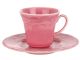 Кофейный набор "Атена" 2 предмета темно розовый