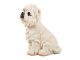 Статуетка собака Терєр білий13х6.5х14