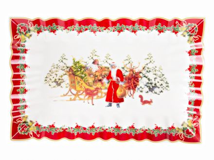 Цена: Блюдо "Christmas collection" 35x23x3,5см