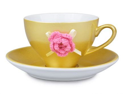 Цена: Чайный набор "Цветок" 2 предмета
