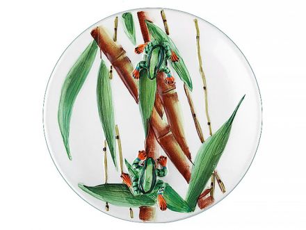 Ціна: Декоративна тарілка Бамбук 21 см