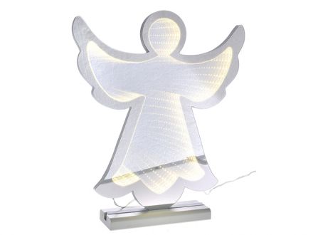 Ціна: Декоративний світловий ангел 3D, 40см