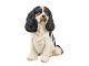 Статуетка собака Міні кокер чорний16.5*6*13