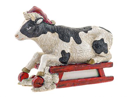 Ціна: Фігурка декоративна Корова 12,5 х 6 х 9см