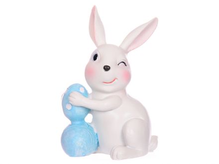 Ціна: Фігурка декоративна Кролик 7х6,5х9,5 см