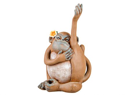 Ціна: Фігурка декоративна мавпа 12х6см