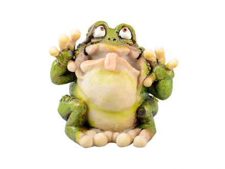 Ціна: Фігурка декоративна Ображене жабеня, 9 см
