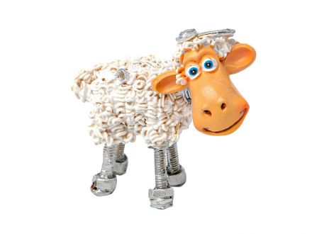 Ціна: Фігурка декоративна Вівця 7х3х6 см