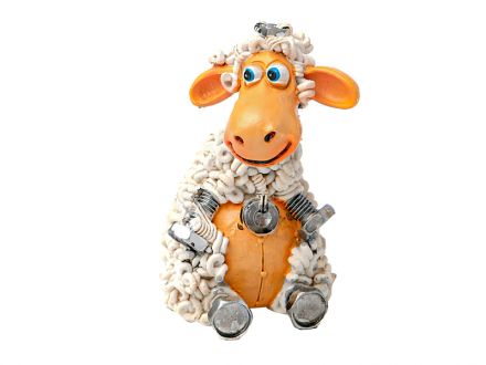 Ціна: Фігурка декоративна Вівця 8х6х10 см
