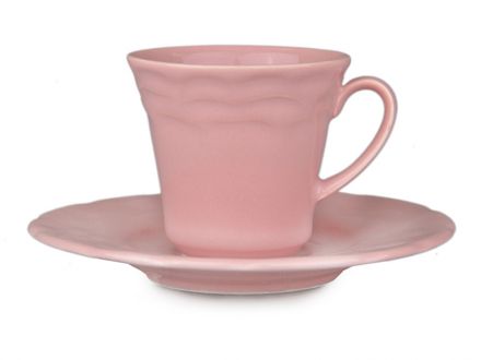 Цена: Кофейный набор "Атена" 2 предмета розовый