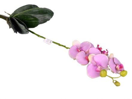 Ціна: Квітка штучна Бузкова орхідея 75 см
