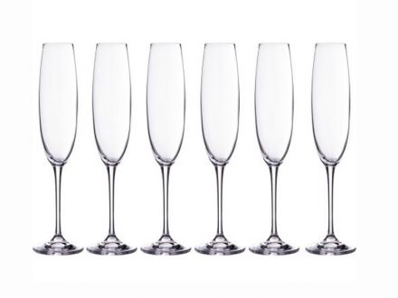 Ціна: Набір бокалів для шампанського Fulica 250 із 6шт