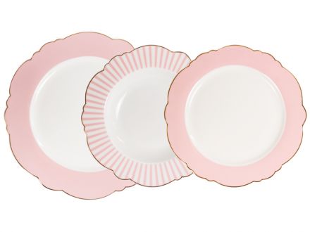 Цена: Набор посуды 6 пр( 2 тарелки 26 см, 2 тарелки 22 см, 2 тарелки 20 см)