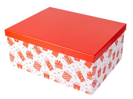 Цена: Подарочная коробка прямоугольная 25х18х10.5см