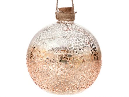 Ціна: Різдвяний куля золото 12см з LED світлом