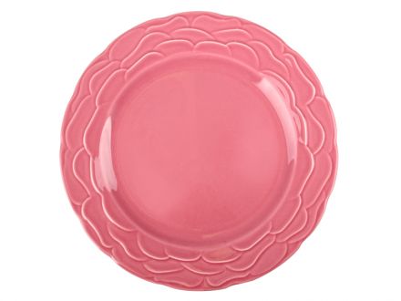 Цена: Тарелка "Атена" 28см темно розовая