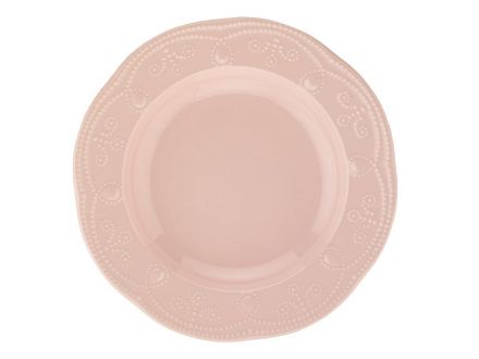 Цена: Тарелка глубокая "Фулия" 24см бледно розовая