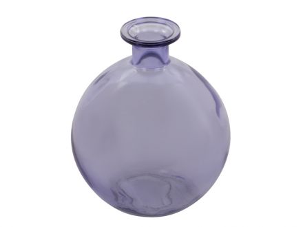 Цена: Ваза Bottle фиолетовая  h15 d13 см