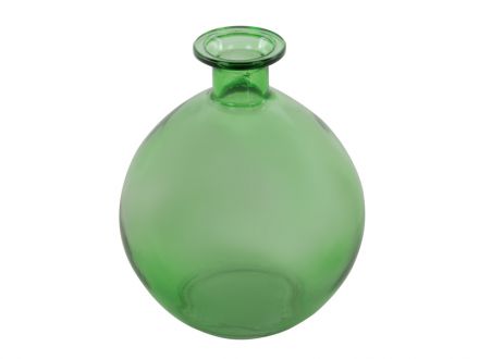 Цена: Ваза Bottle зеленая  h15 d13 см