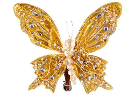 Ціна: Ялинкова прикраса Метелик 7х9 см